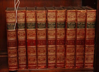 Lot 505 - [BINDINGS] HOOD, THOMAS Works and Memorials 9...
