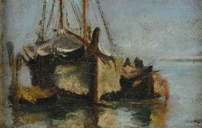 Lot 1215 - John Henry Twachtman 1853-1902 SAILBOATS...