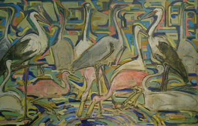 Lot 1236 - Elmer Livingston MacRae 1875-1953 STORKS...