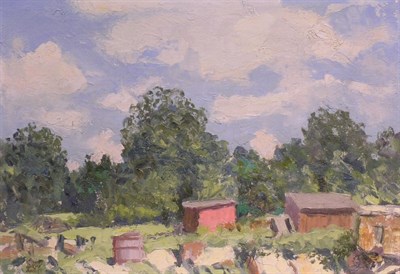 Lot 3004 - Robert Wesley Amick American, 1879-1969 SHED...
