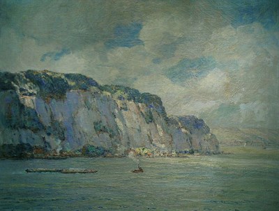 Lot 1206 - Joseph Henry Boston 1860-1954 SUNLIT CLIFFS...