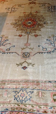 Lot 4492 - Oushak Carpet West Anatolia, first quarter of...
