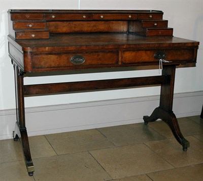 Lot 1102 - Regency Style Leather Top Mahogany Lady's...