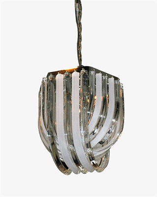 Lot 225A - Lucite Chandelier