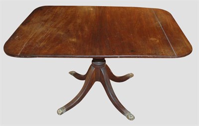 Lot 405 - Georgian Style Mahogany Breakfast Table Height...