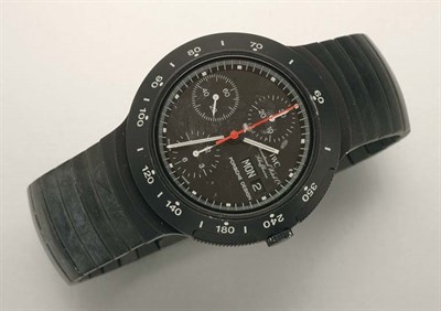 Lot 1026 - Stainless Steel Chronograph Wristwatch