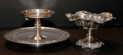 Lot 426 - Two American Sterling Silver Compotes Total...