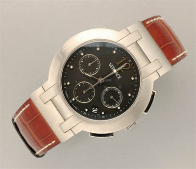 Lot 1194 - Gentleman's Stainless Steel Wristwatch