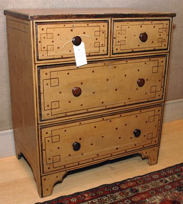 Lot 481 - Victorian Style Painted Chest of Drawers...