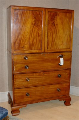 Lot 643 - Georgian Style Mahogany Gentleman's Chest...