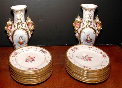 Lot 486 - Set of Fourteen Copeland Spode Porcelain...