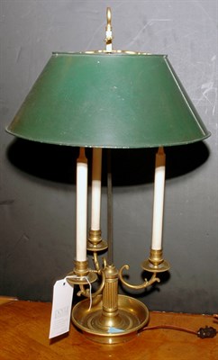 Lot 531A - Empire Style Gilt-Metal Bouillotte Lamp with...