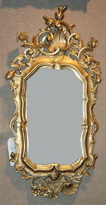Lot 396 - Continental Rococo Gilt-Wood Mirror 18th...