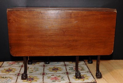 Lot 584 - Georgian Style Oak Drop Leaf Table Height 30...