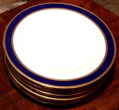 Lot 589 - Set of Twelve Royal Doulton Porcelain Dinner...