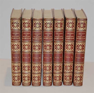 Lot 487 - [BINDINGS] SEVIGNE, MARIE DE RABUTIN-CHANTAL,...
