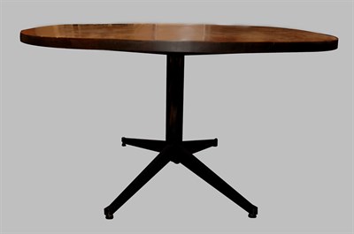 Lot 254A - Laminated Rosewood Pedestal Dining Table...
