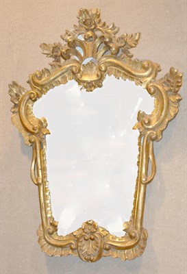 Lot 424 - Italian Rococo Style Gilt-Wood Mirror 19th...