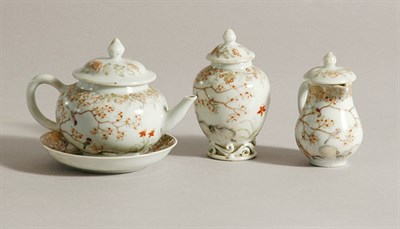 Lot 410 - Chinese Export Porcelain Miniature Partial Tea...