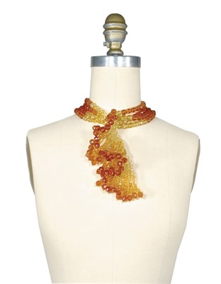 Lot 209 - Coppola e Toppo Jabot Necklace Italian, 1960s...