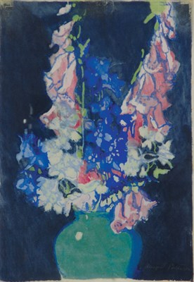 Lot 4348 - Margaret Patterson [VASE OF FLOWERS] Color...