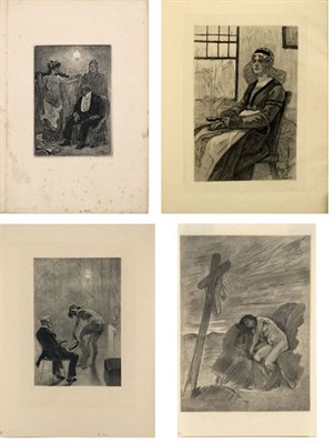 Lot 93 - Felicien Rops [LES LAVEUSES]; OUDE KATE; MA...