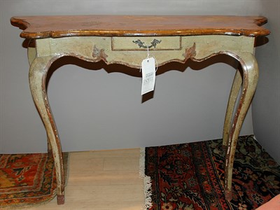 Lot 281 - Italian Rococo Painted Console 18th Century...