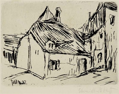 Lot 4395 - Karl Schmidt-Rottluff ALTDRESDNER HAUSER...