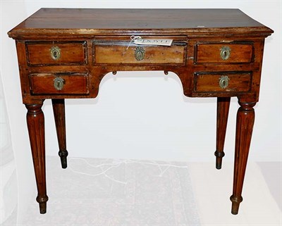 Lot 415 - Continental Neoclassical Walnut Dressing Table...