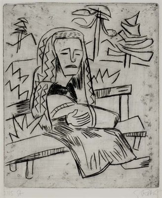 Lot 4397 - Karl Schmidt-Rottluff RUSSISCHE MADONNA (S....