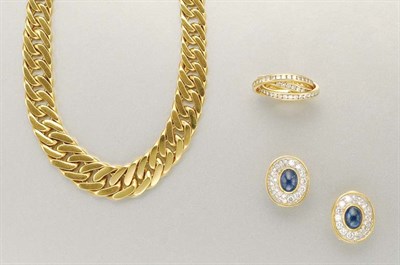 Lot 1293 - Group of Gold, Gem-Set and Diamond Jewelry