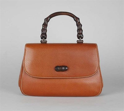 Lot 290 - Gucci Articulated Faux Bamboo Handle Bag...