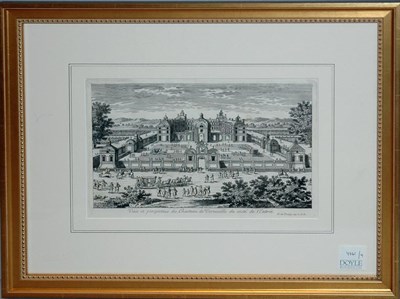 Lot 4061 - Nicolas de Poilly [FRENCH CHATEAU VIEWS] Nine...