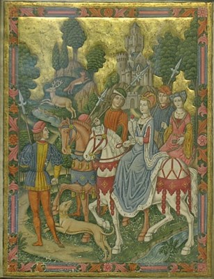 Lot 6 - The Spanish Forger 19th Century THE HUNTING...