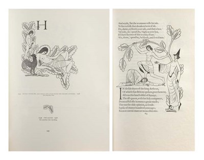Lot 4060 - [GILL, ERIC] CHAUCER, GEOFFREY The Canterbury...