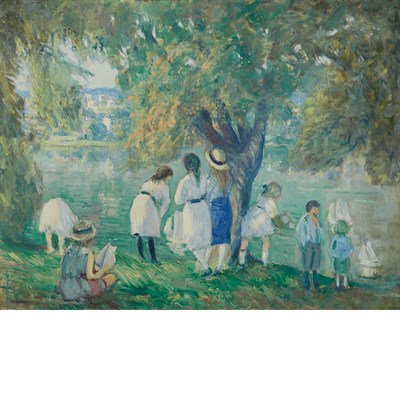 Lot 92 - Clarence Kerr Chatterton American, 1880-1973...