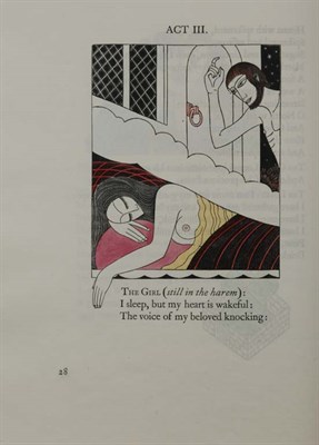 Lot 4067 - [GILL, ERIC] The Song of Songs Wood engravings...