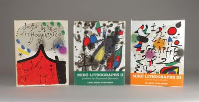 Lot 4105 - [MIRO, JOAN] LEIRIS, MICHEL, FERNAND MOURLOT...