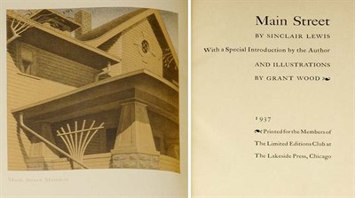 Lot 4092 - [LIMITED EDITIONS CLUB] LEWIS, SINCLAIR Main...