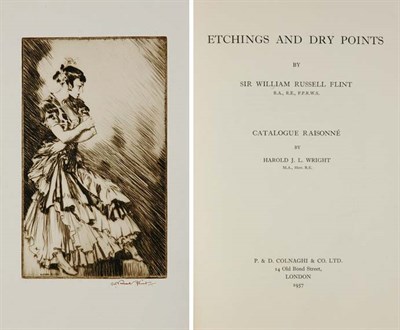 Lot 4047 - [FLINT, SIR WILLIAM RUSSELL] WRIGHT, HAROLD J....