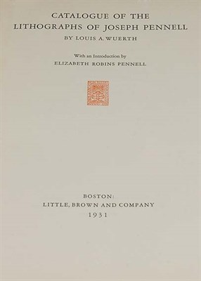 Lot 4110 - [PENNELL, JOSEPH] WUERTH, LOUIS Catalogue of...