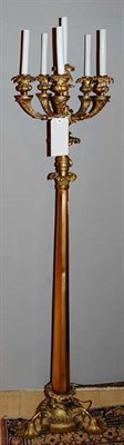 Lot 443 - French Style Gilt-Bronze Six-Light Torchere...