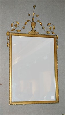Lot 4139 - Neoclassical Style Gilt-Wood Mirror Height 52...