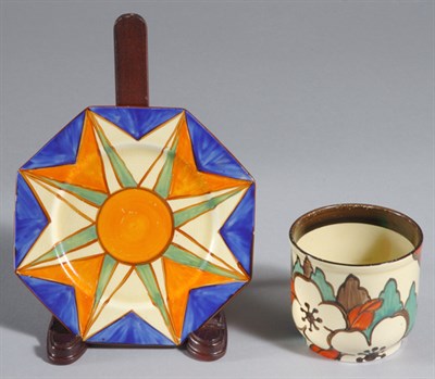 Lot 3593 - Clarice Cliff Pottery Cup and Saucer