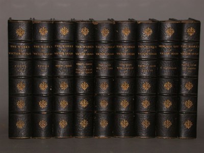 Lot 419A - [BINDINGS] HUGO, VICTOR Works Plates. 9 vols....