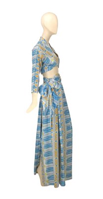 Lot 31 - Pucci Silk Choli Pyjama Ensemble Italian,...