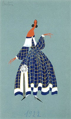 Lot 361 - Paul Iribe Ventura Jeanne Lanvin 1922 Gouache...