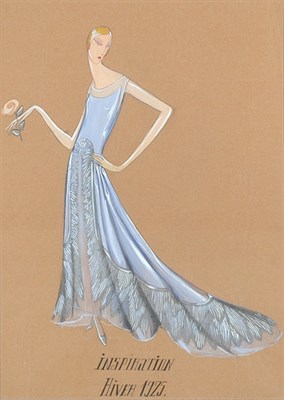 Lot 362 - Paul Iribe Inspiration Jeanne Lanvin 1925...