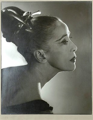 Lot 355 - Angus McBean Martha Graham Vintage Signed...
