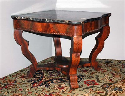 Lot 2294 - Late Classical Mahogany Center Table The...